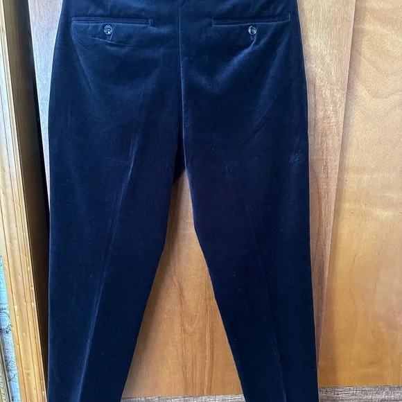 Men's Black Velvet Pants